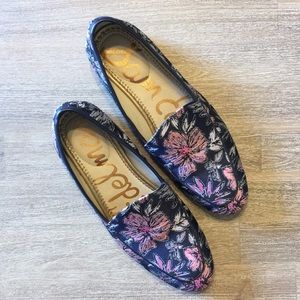 {Sam Edelman} Leon Floral Jacquard Loafers